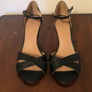 Report Strappy Black Heels
